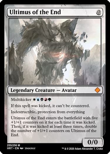 mtg salvation|The End of an Era .